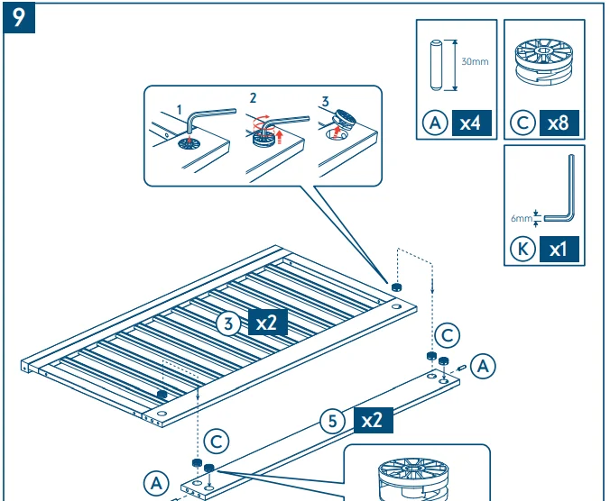 Mothercare Lulworth Cot Bed User Guide 21