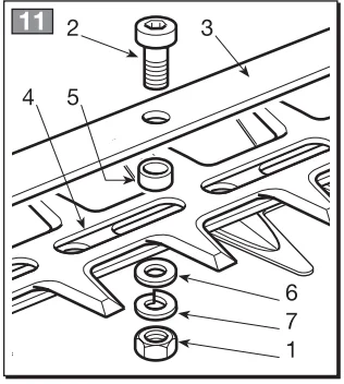 Mountfield MHJ-2424 Petrol Hedge Trimmer User Guide 11