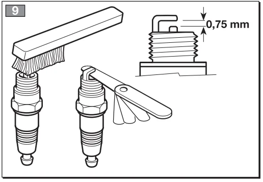 Mountfield MHJ-2424 Petrol Hedge Trimmer User Guide 9