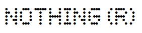 Nothing logo