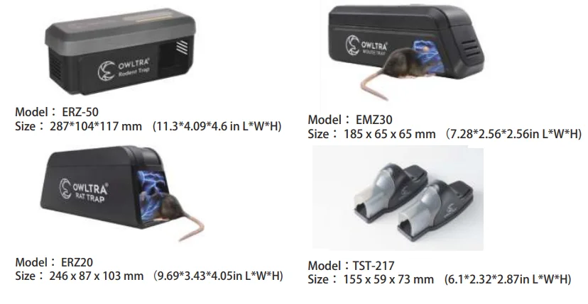 OWLTRA OW-2 Indoor Electric Mouse Trap 6