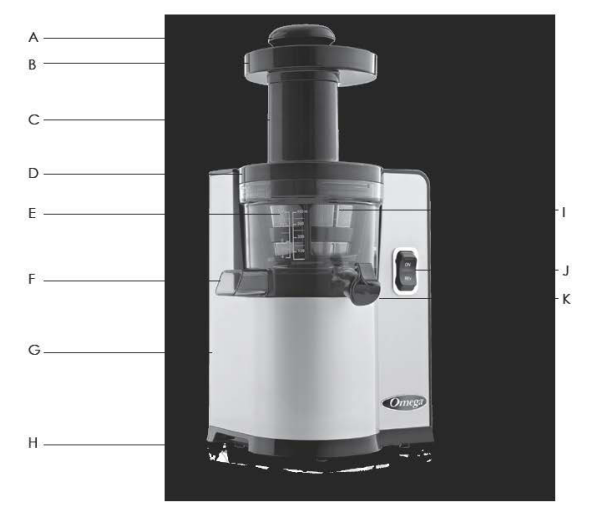 Omega VSJ843Q Cold Press Masticating Vertical Juicer User Manual 1
