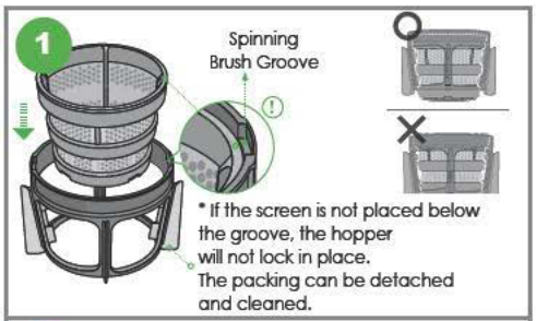 Omega VSJ843Q Cold Press Masticating Vertical Juicer User Manual 4