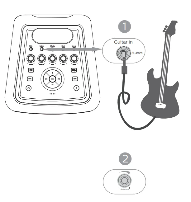 Philips X5206 Bluetooth Party Speaker User Manual Philips X5206 Bluetooth Party Speaker- 32
