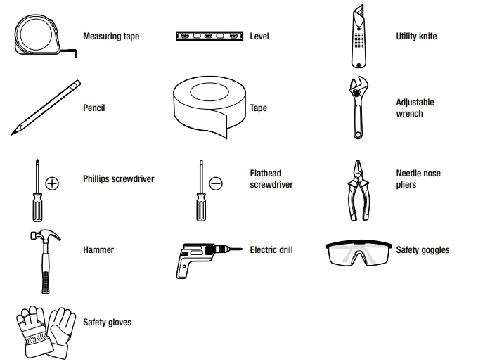 Presenza QR025 654OVSN016STS Kitchen Under Cabinet User Guide 1