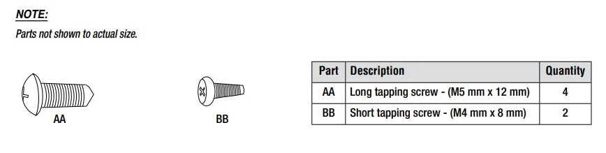 Presenza QR025 654OVSN016STS Kitchen Under Cabinet User Guide 2