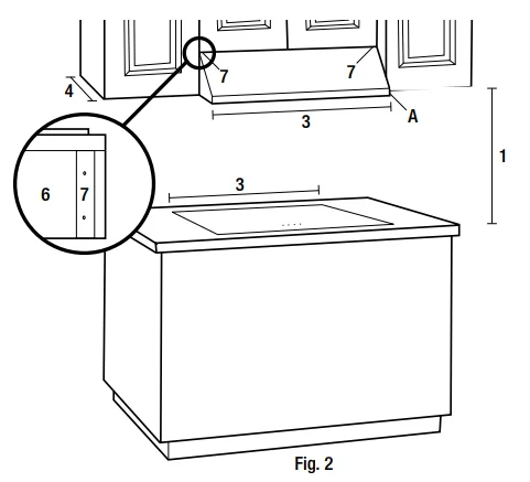 Presenza QR025 654OVSN016STS Kitchen Under Cabinet User Guide 4
