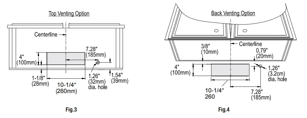 Presenza QR025 654OVSN016STS Kitchen Under Cabinet User Guide 5