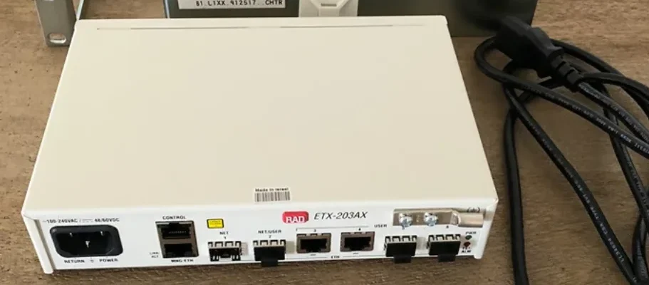 RAD ETX-203AX Carrier Ethernet Demarcation Device Instruction Manual RAD ETX-203AX Carrier Ethernet Demarcation Device-featured