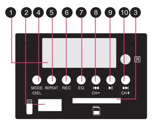 Ridgeway QS-T21015 Speaker- 1