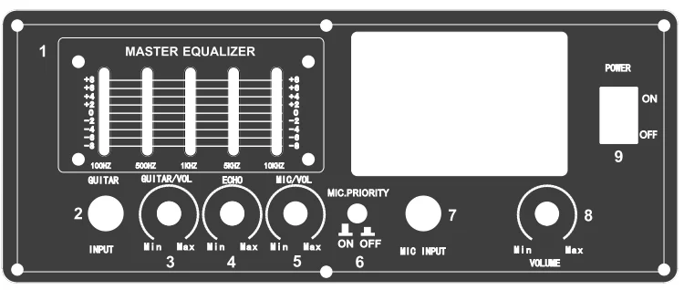 Ridgeway QS-T21015 Speaker- 3