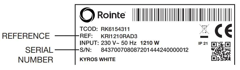 Rointe KYROS Digital Electronic Radiator Instruction-62