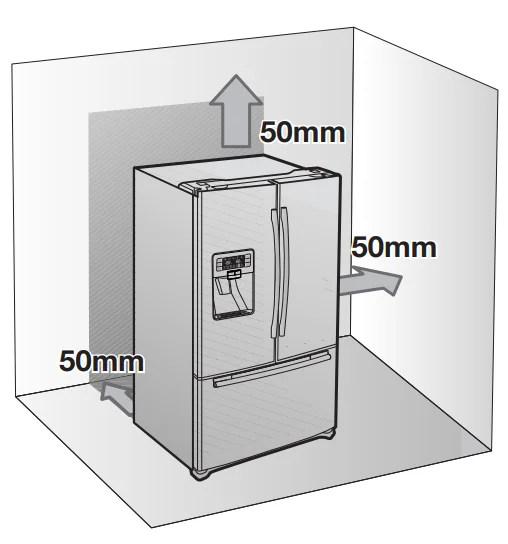 Samsung RFG23UERS French Door Fridge-1