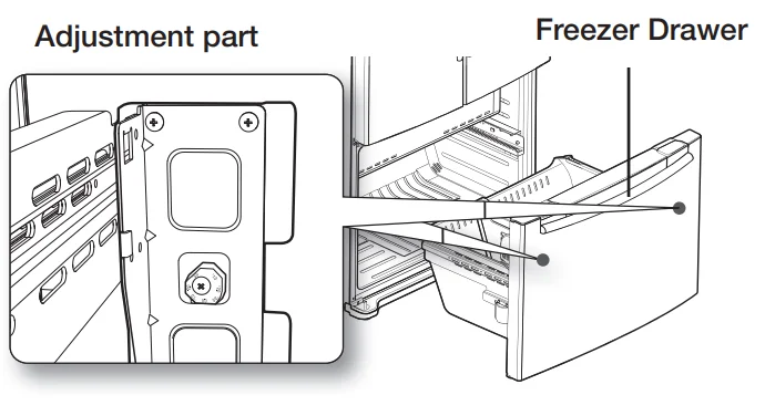 Samsung RFG23UERS French Door Fridge-23