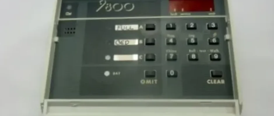 Scantronic 9800 Security Alarm System-featured