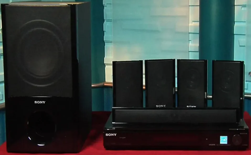 Sony HT-SF360 Home Theater System Instructions