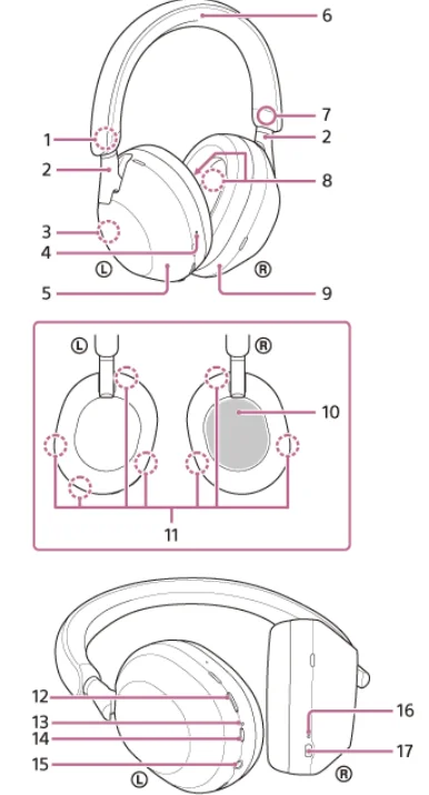 Sony WH-1000XM5 Premium Noise Canceling Headphones-12