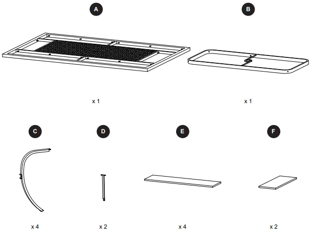 Style Selections Elliot Creek Rectangle Outdoor Dining Table Assembly 1