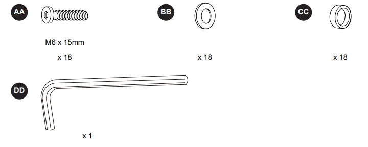 Style Selections Elliot Creek Rectangle Outdoor Dining Table Assembly 2