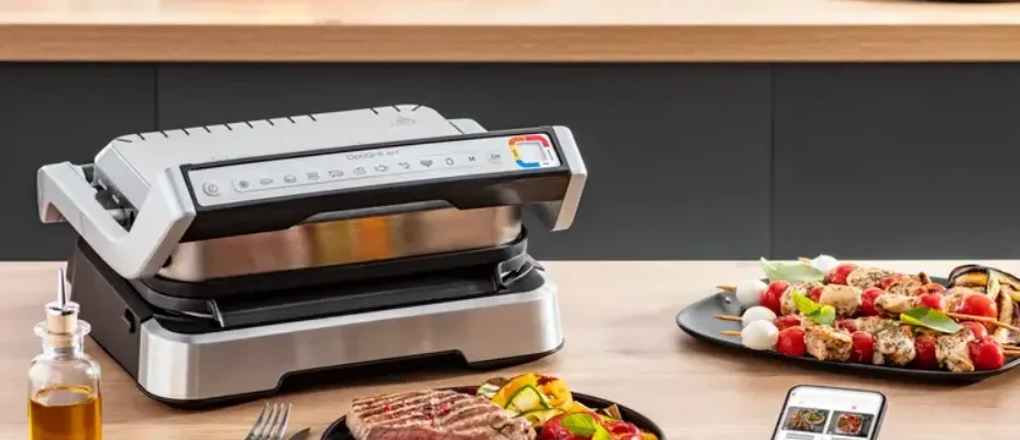 T-Fal OptiGrill Stainless Steel XL Electric Grill-featured