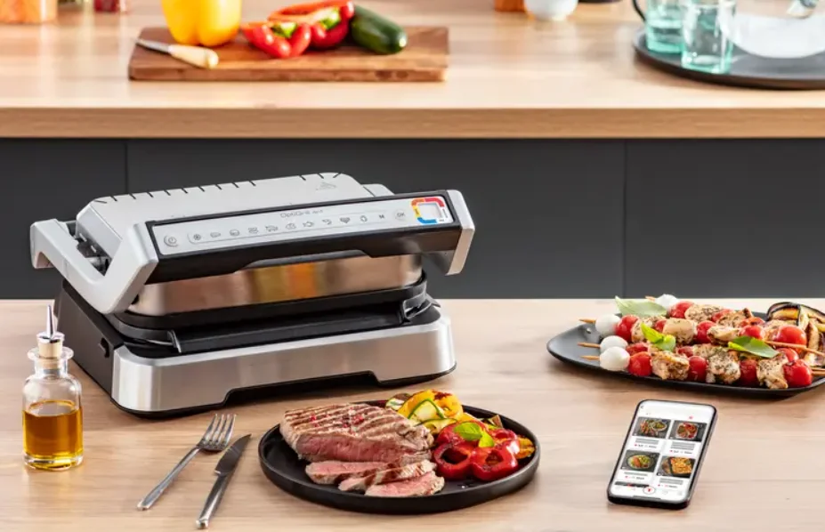 T-Fal OptiGrill Stainless Steel XL Electric Grill User Guide