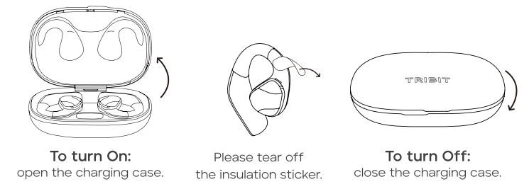 TRIBIT OpenGo BTH99 True Wireless Earbuds-4