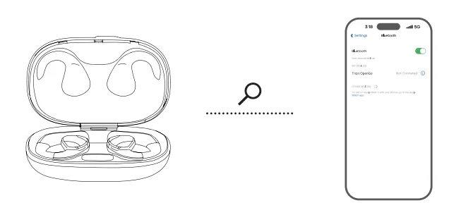 TRIBIT OpenGo BTH99 True Wireless Earbuds-5