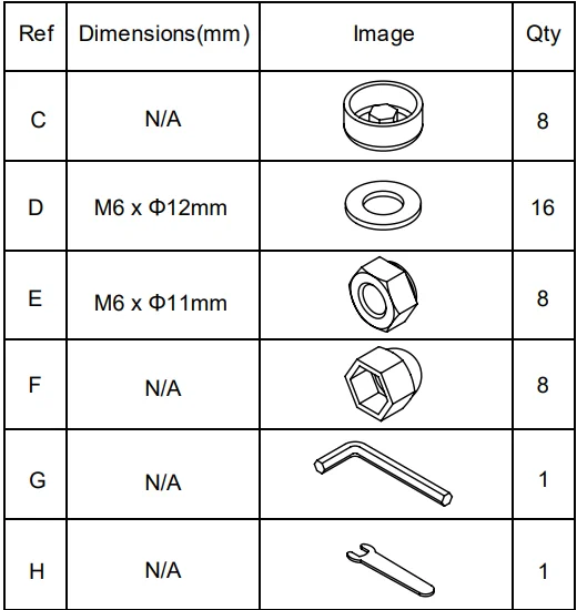 Tesco Seville Garden Table 7