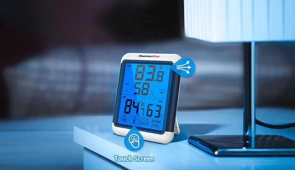 ThermoPro TP65B Wireless Hygrometer Thermometer User Manual ThermoPro TP65B Wireless Hygrometer Thermometer-featured