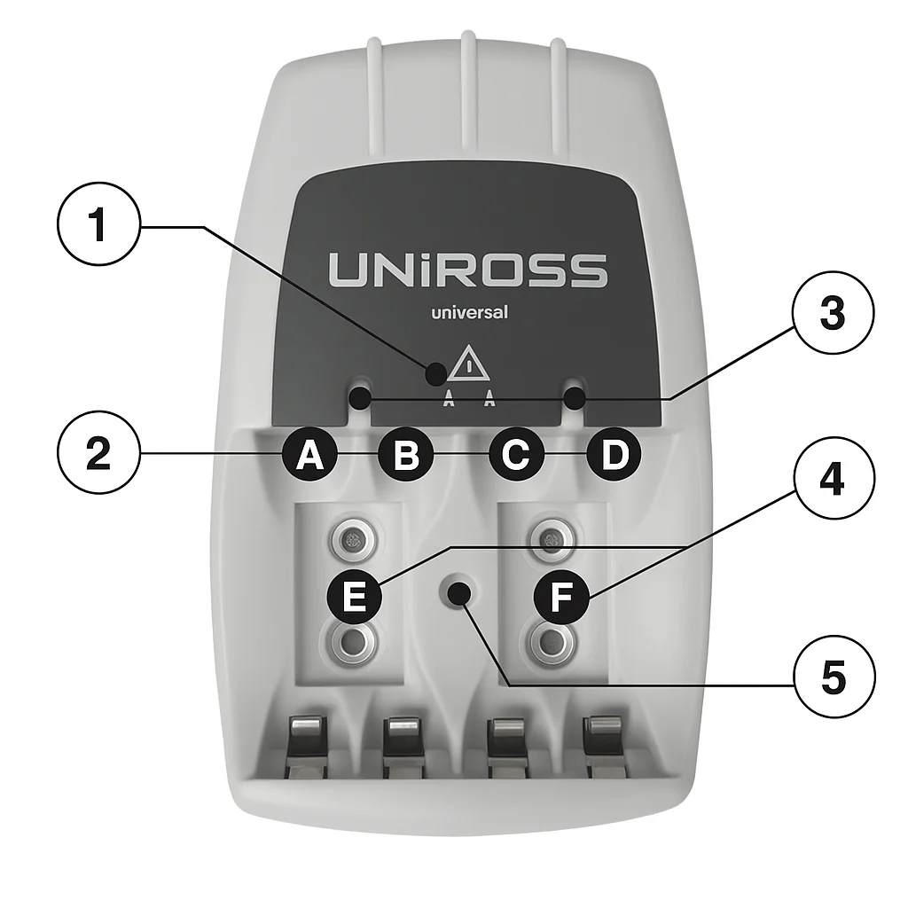 UNIROSS XPress 300 Battery Charger User Guide UNIROSS XPress 300 Battery Charger-2