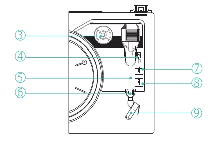 Udreamer UD001 Wireless Turntable 3