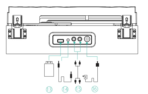 Udreamer UD001 Wireless Turntable 5