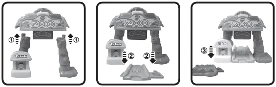 VTech Go Go Smart Animals Zoo Explorers Playset-3