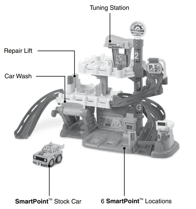 VTech Toot-Toot Drivers Fix and Fuel Garage Playset Instructions VTech Toot-Toot Drivers Fix and Fuel Garage Playset-1