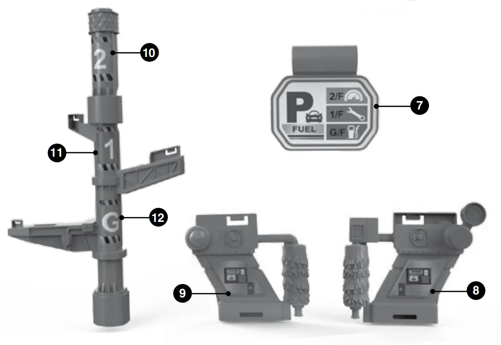 VTech Toot-Toot Drivers Fix and Fuel Garage Playset Instructions VTech Toot-Toot Drivers Fix and Fuel Garage Playset-11