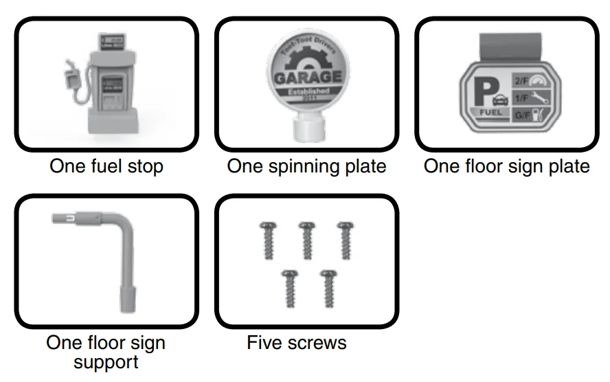 VTech Toot-Toot Drivers Fix and Fuel Garage Playset Instructions VTech Toot-Toot Drivers Fix and Fuel Garage Playset-6