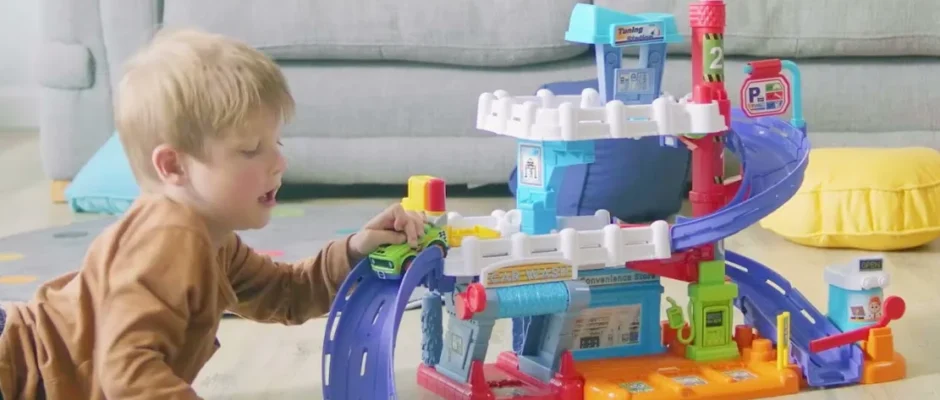 VTech Toot-Toot Drivers Fix and Fuel Garage Playset-fi