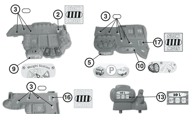 VTech Toot-Toot Drivers Garage Set Instruction Manual 10