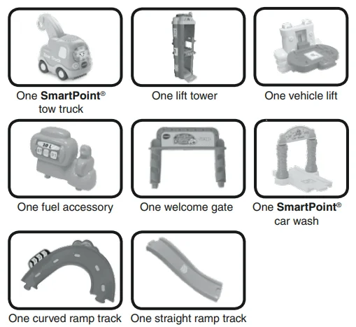 VTech Toot-Toot Drivers Garage Set Instruction Manual 2