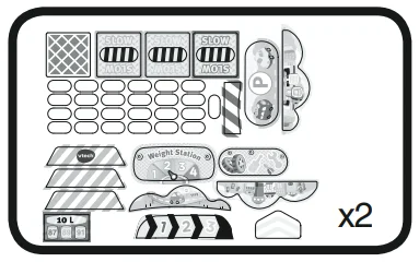 VTech Toot-Toot Drivers Garage Set Instruction Manual 6
