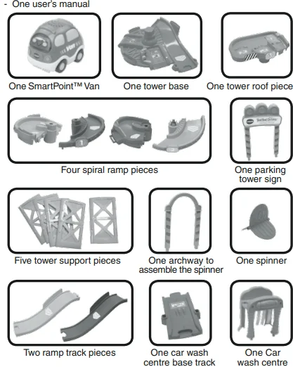 VTech Toot-Toot Drivers Parking Tower Instructions 2