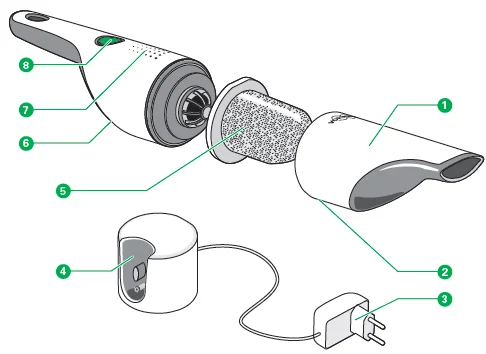 Vorwerk Kobold Mini Vac VC100 User Manual Vorwerk Kobold Mini Vac VC100-1
