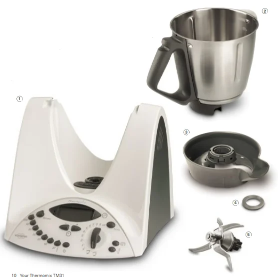 Vorwerk Thermomix TM31 Instruction Manual Vorwerk Thermomix TM31 Instruction Manual 1