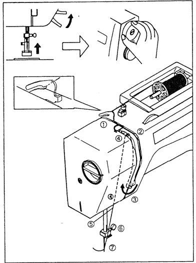 White 2037 Sewing Machine Instruction Guide 13