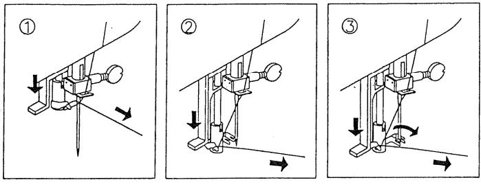 White 2037 Sewing Machine Instruction Guide 14