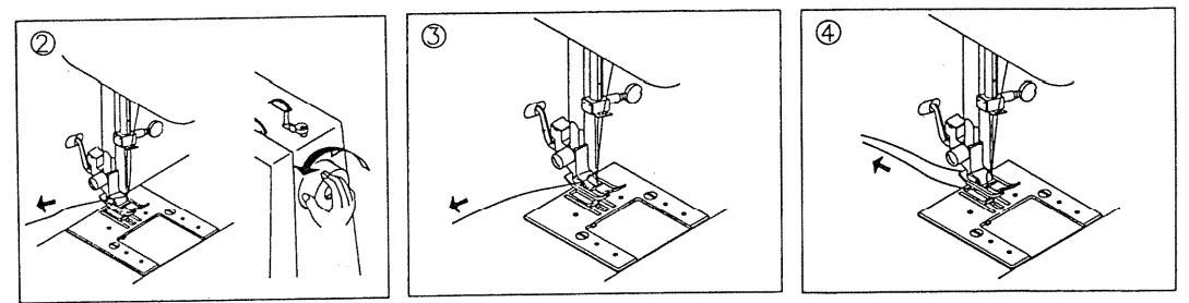 White 2037 Sewing Machine Instruction Guide 17