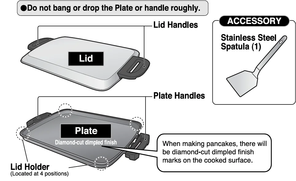 Zojirushi EA-DCC10 Gourmet Sizzler Electric Griddle 4