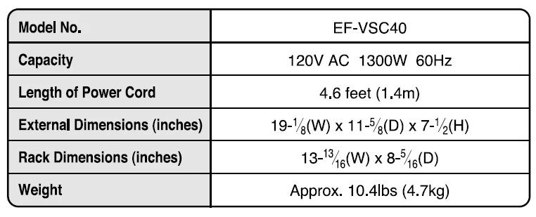 Zojirushi EF-VPC40 Fish Roaster User Manual 17