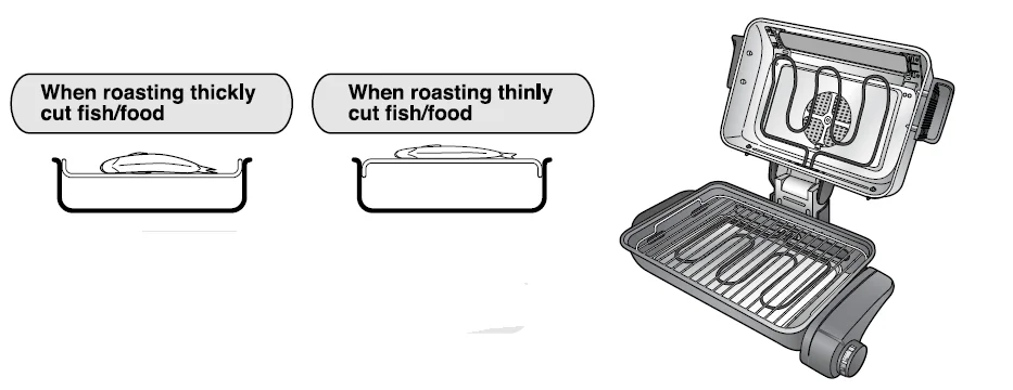 Zojirushi EF-VPC40 Fish Roaster User Manual 6