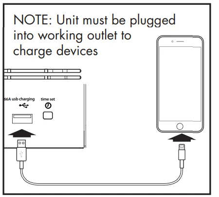 iHome iBT38 Beadroom Clock With Wireless Charger User Guide 11